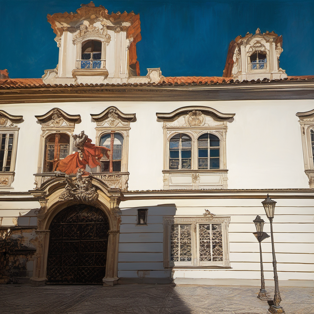Historická podoba – Velkopřevorský palác