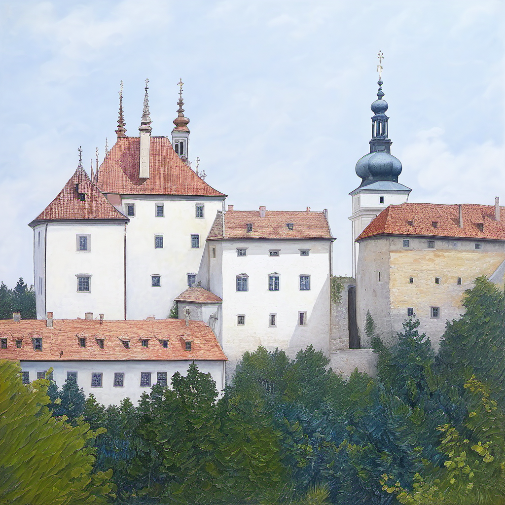 Historická podoba – Vysoký Chlumec