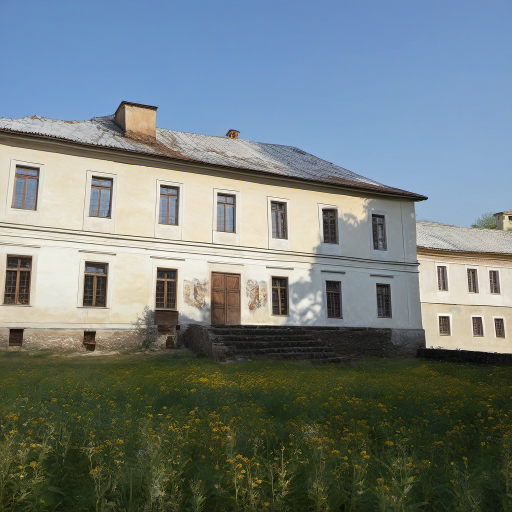 Historická podoba – zámek Březina