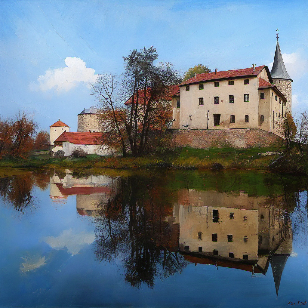 Historická podoba – Zámek Bor