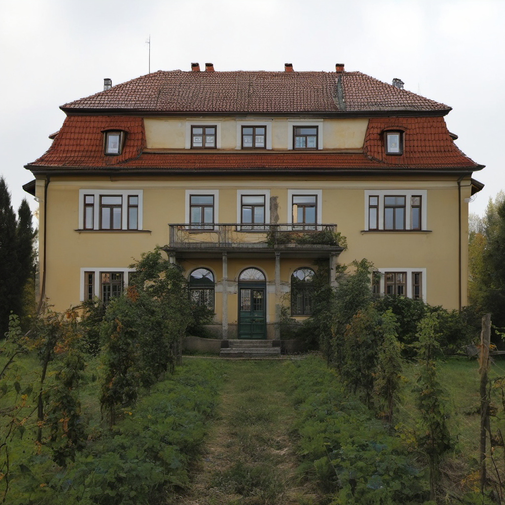 Historická podoba – Zámek Cvrčovice