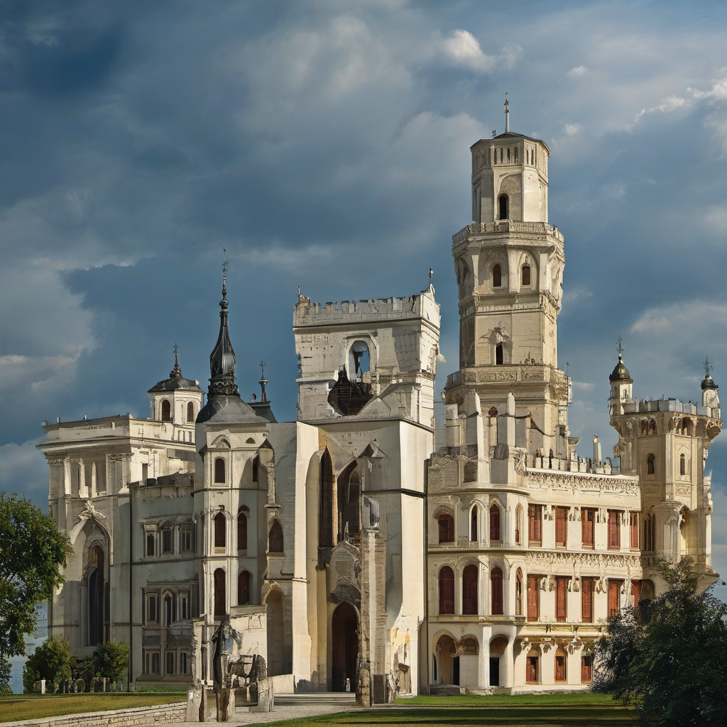 Historická podoba – Zámek Hluboká nad Vltavou