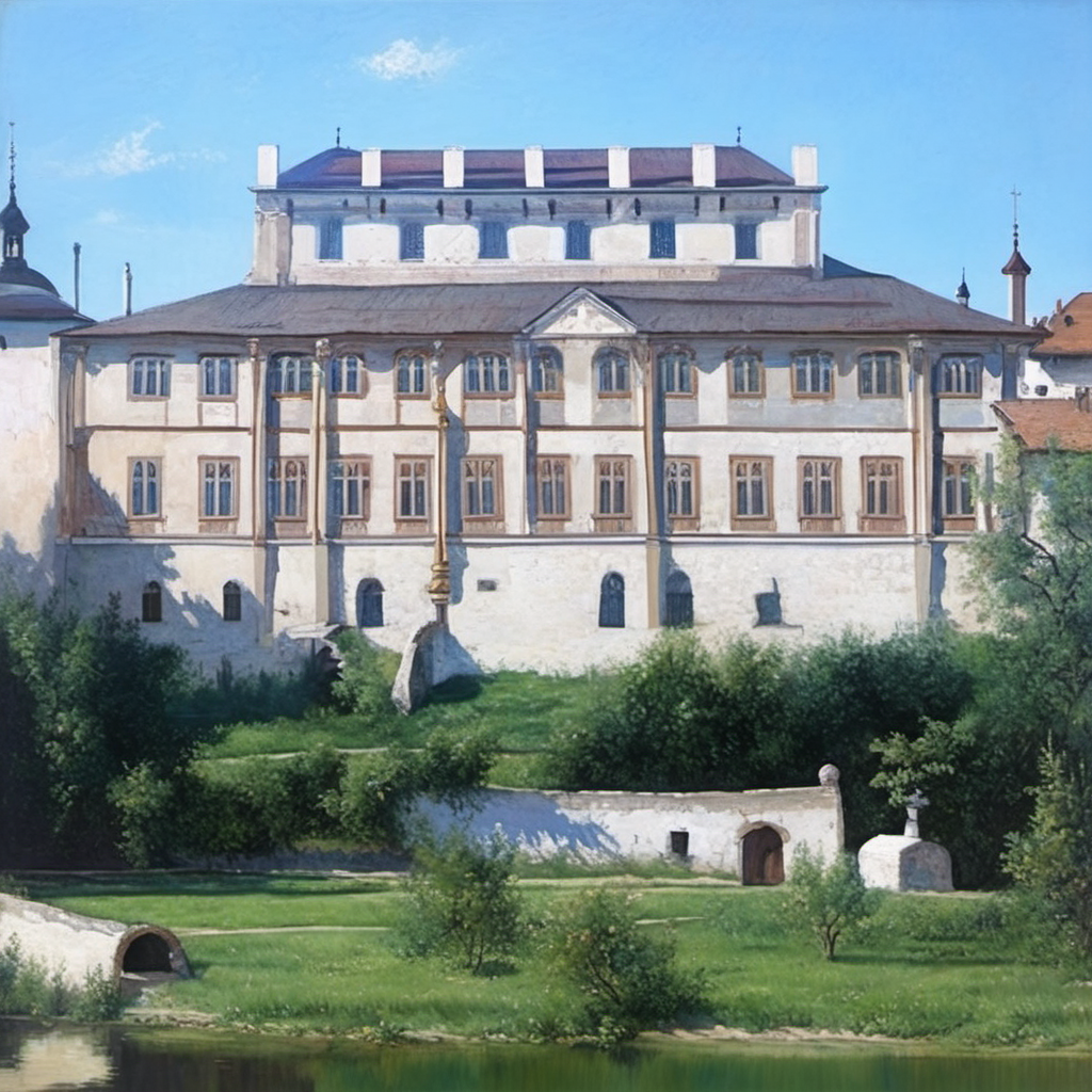 Historická podoba – zámek Kácov