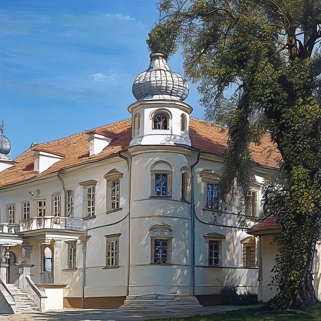 Historická podoba – zámek Krásné Březno