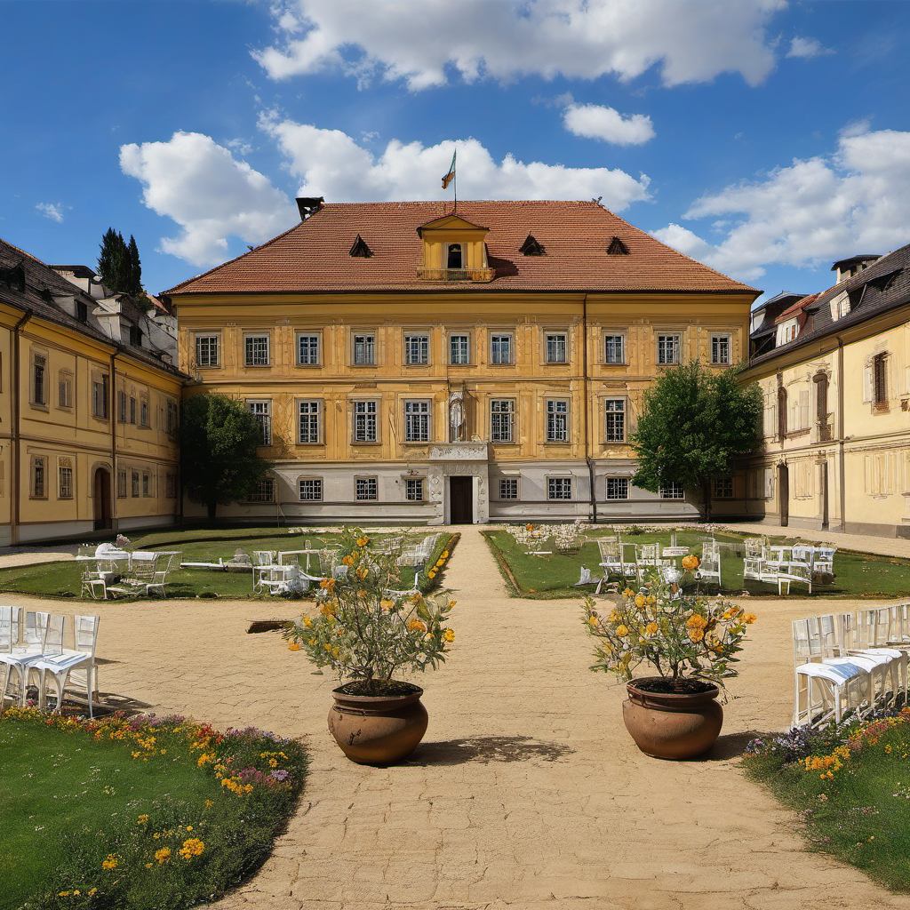 Historická podoba – zámek Krásný Dvůr