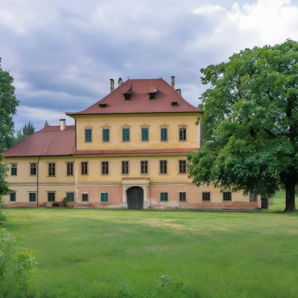 Historická podoba – zámek Litvínov