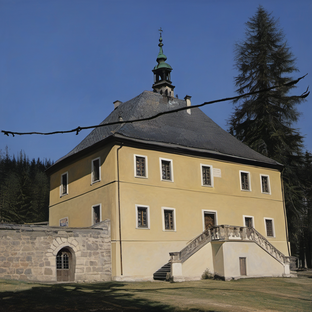 Historická podoba – zámek Malá Skála