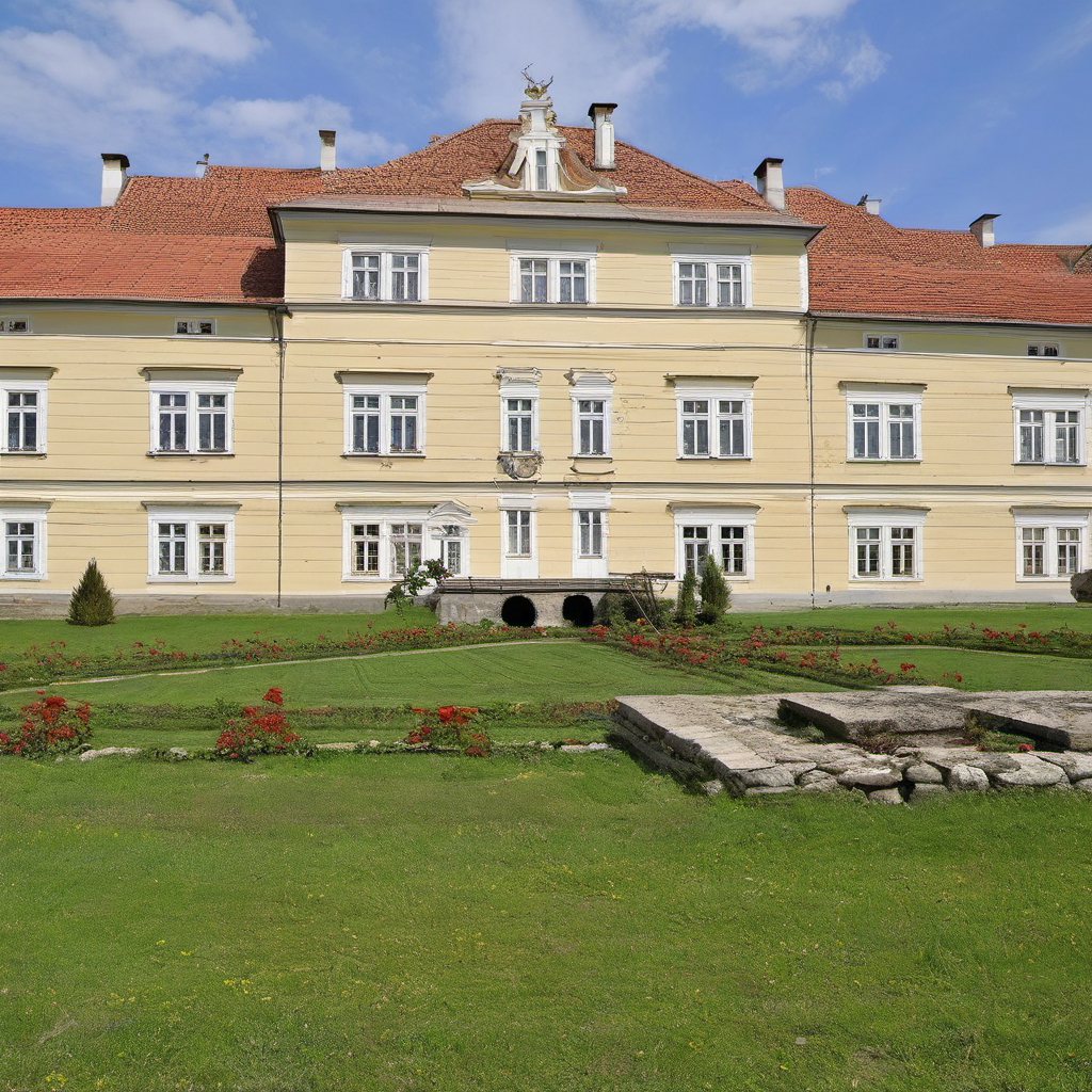 Historická podoba – Zámek Miletín