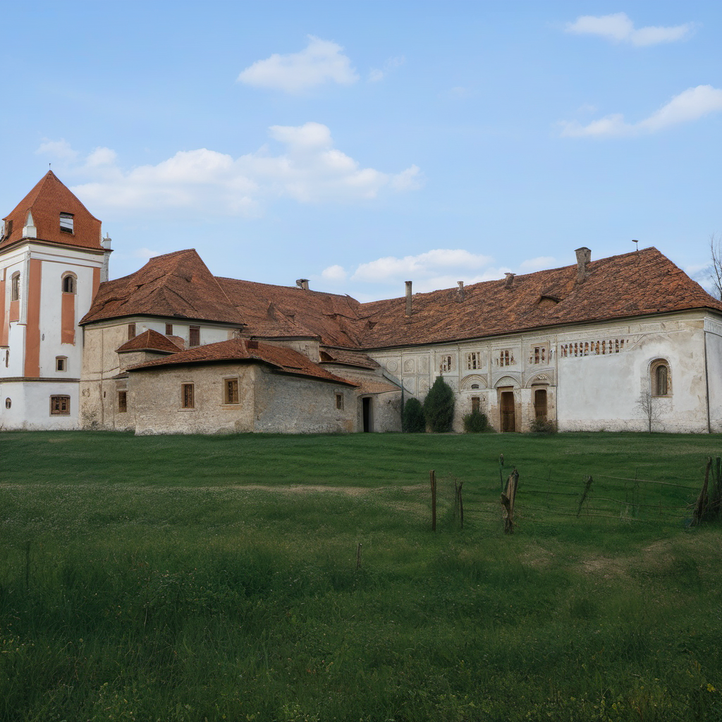 Historická podoba – zámek Osek