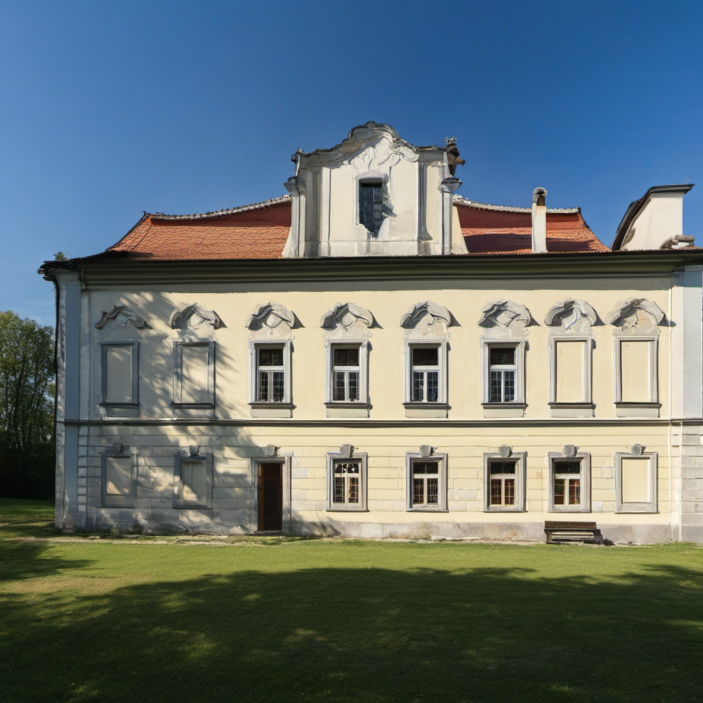 Historická podoba – Zámek Přestavlky (Přestavlky)