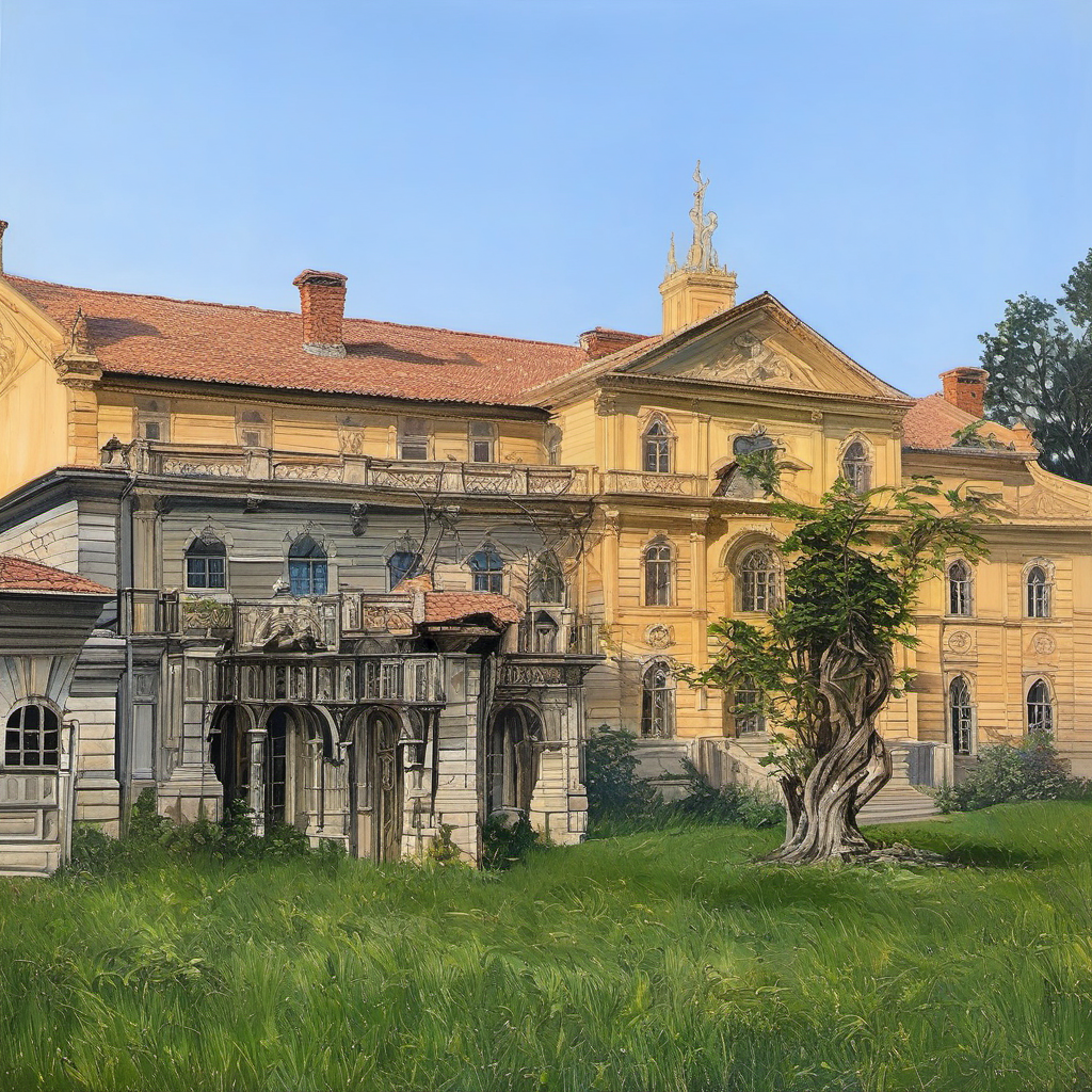 Historická podoba – zámek Poláky