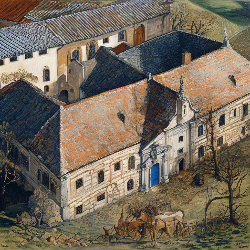 Historická podoba – zámek Pravonín