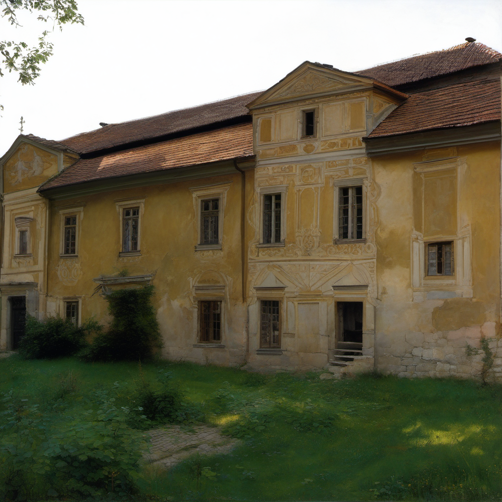 Historická podoba – Zámek Skrýšov