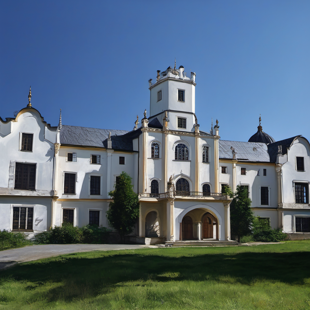 Historická podoba – Zámek Stará Vráž
