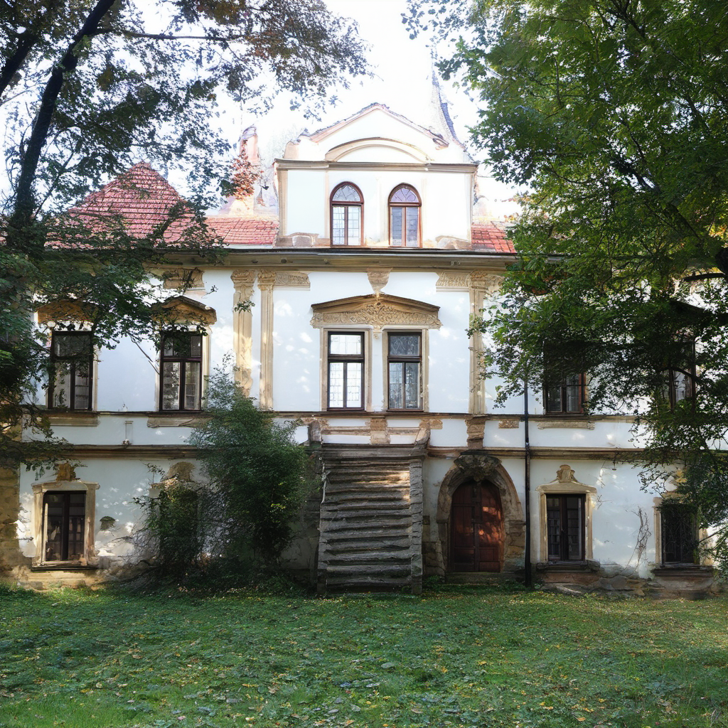 Historická podoba – Zámek Studenec