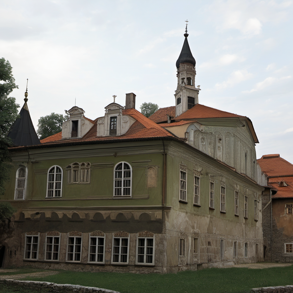 Historická podoba – zámek Svinaře