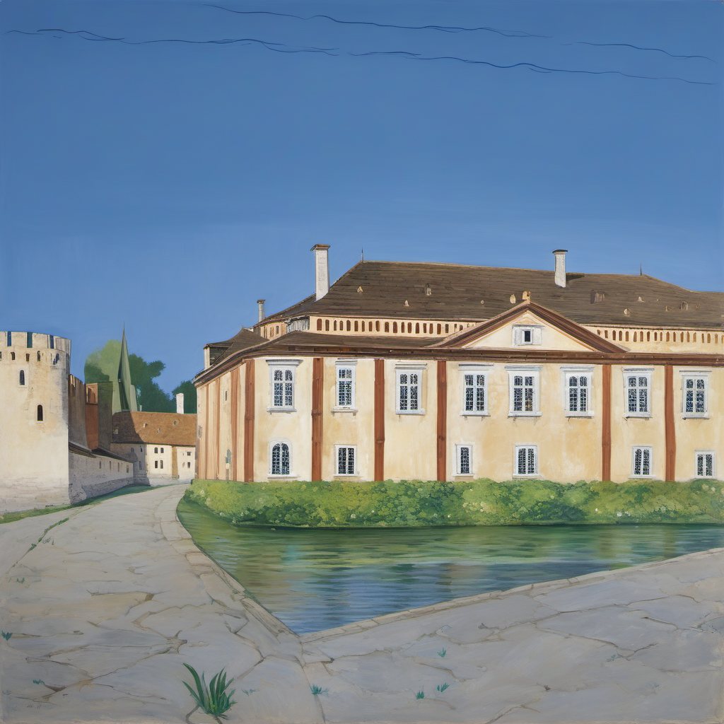 Historická podoba – Zámek Tetín