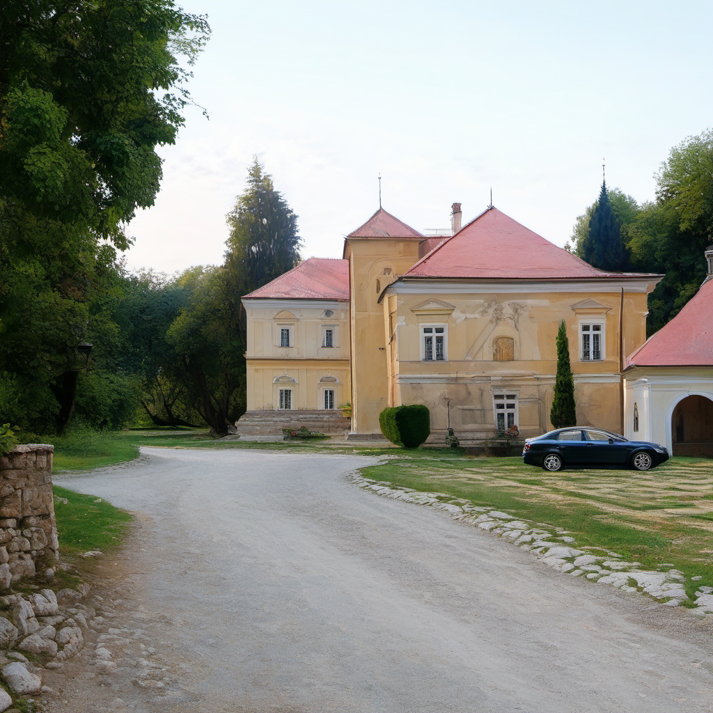Historická podoba – zámek Tučapy