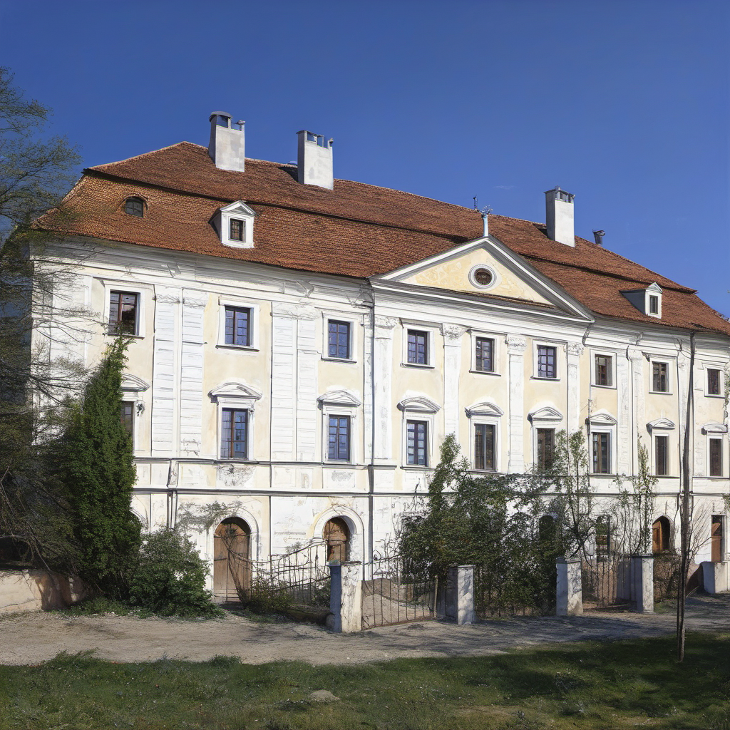 Historická podoba – Zámek Tulešice