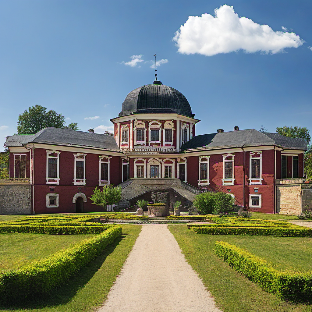 Historická podoba – zámek Veltrusy