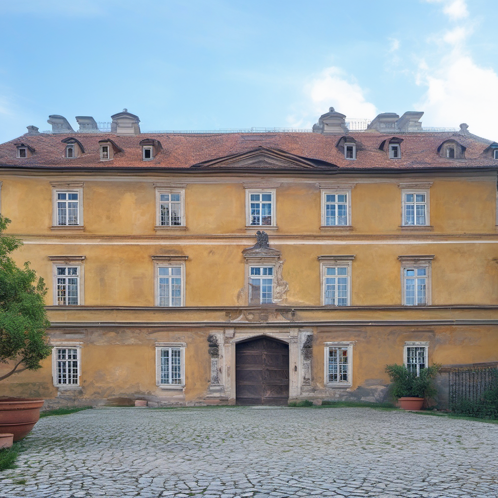 Historická podoba – zámek Zlonice