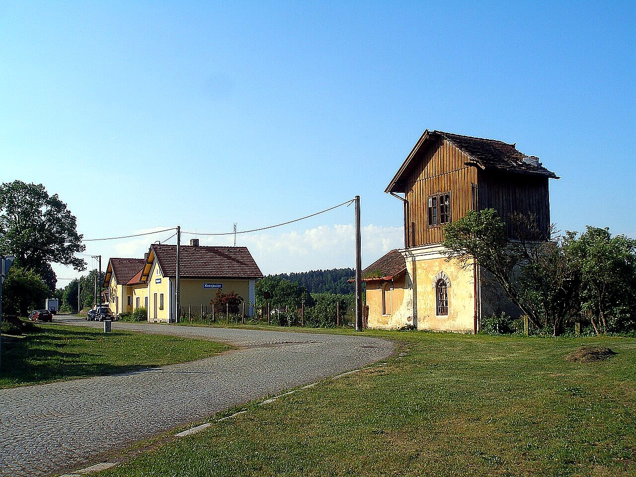 
<span>Drážní vodárna Kasejovice</span>

