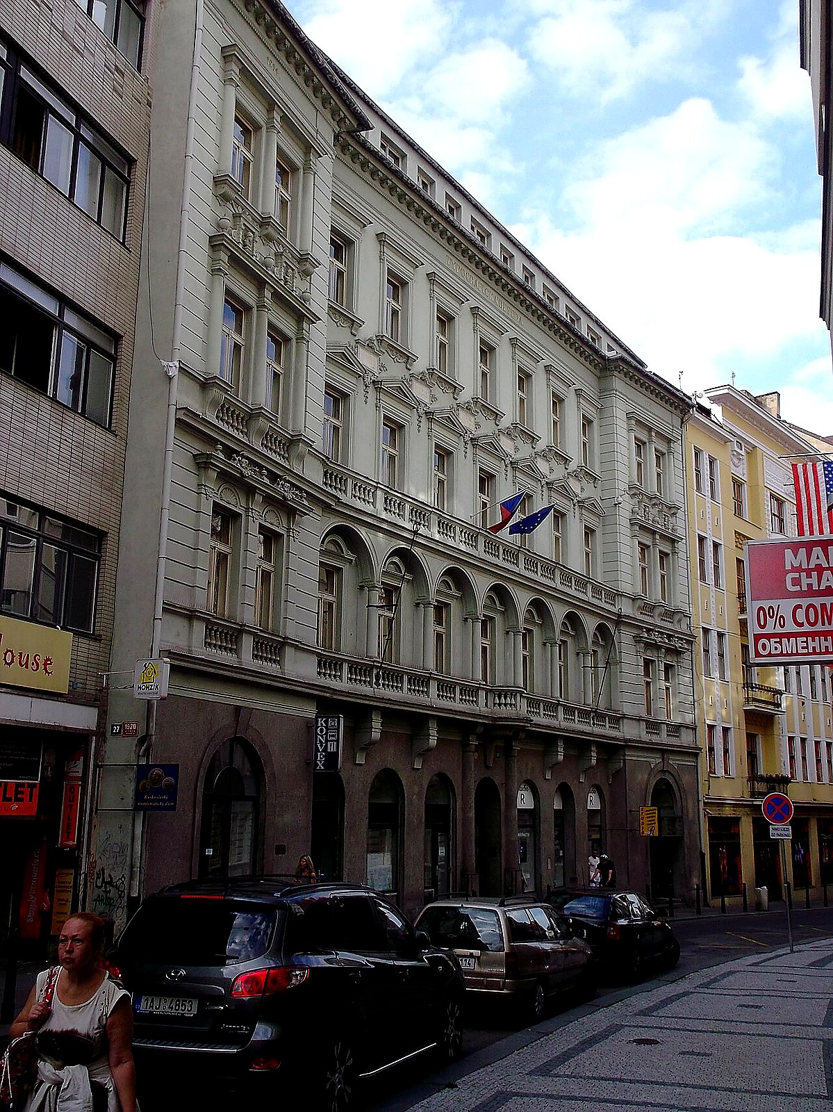 
<span>Spolkový dům Typografická beseda</span>
