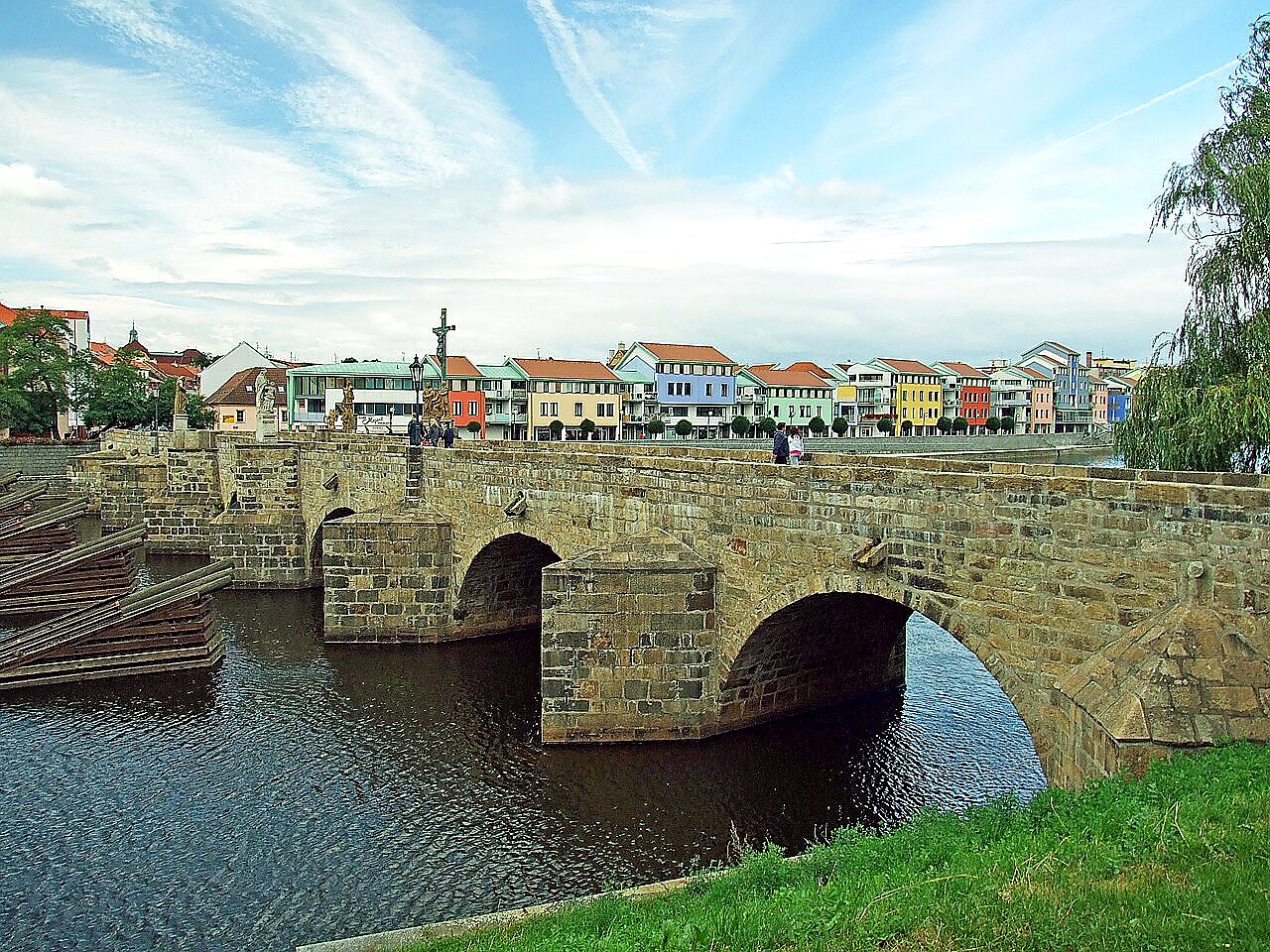 
<span>Kamenný most v Písku</span>
