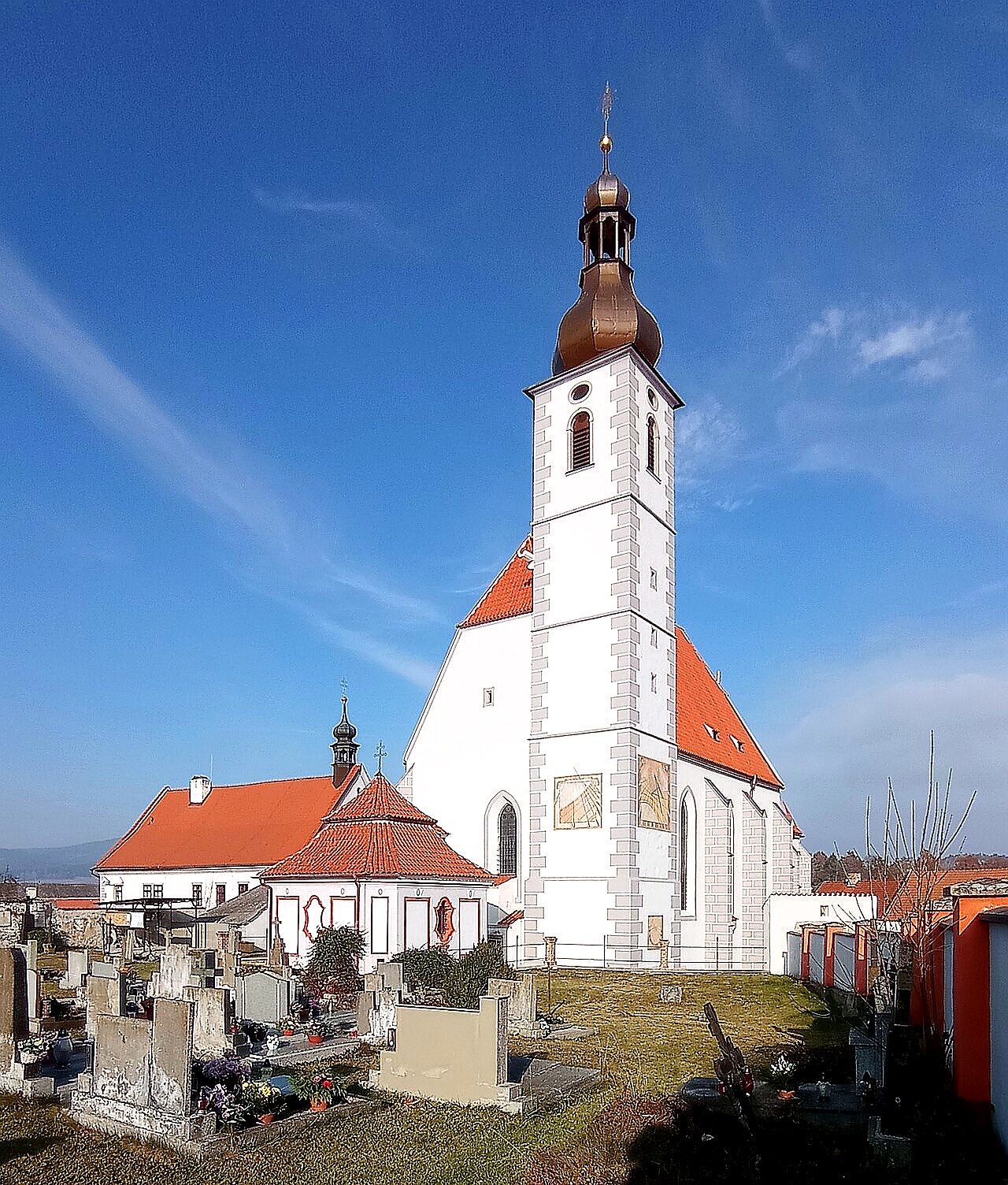 
<span>Kostel Nanebevzetí Panny Marie (Kájov)</span>
