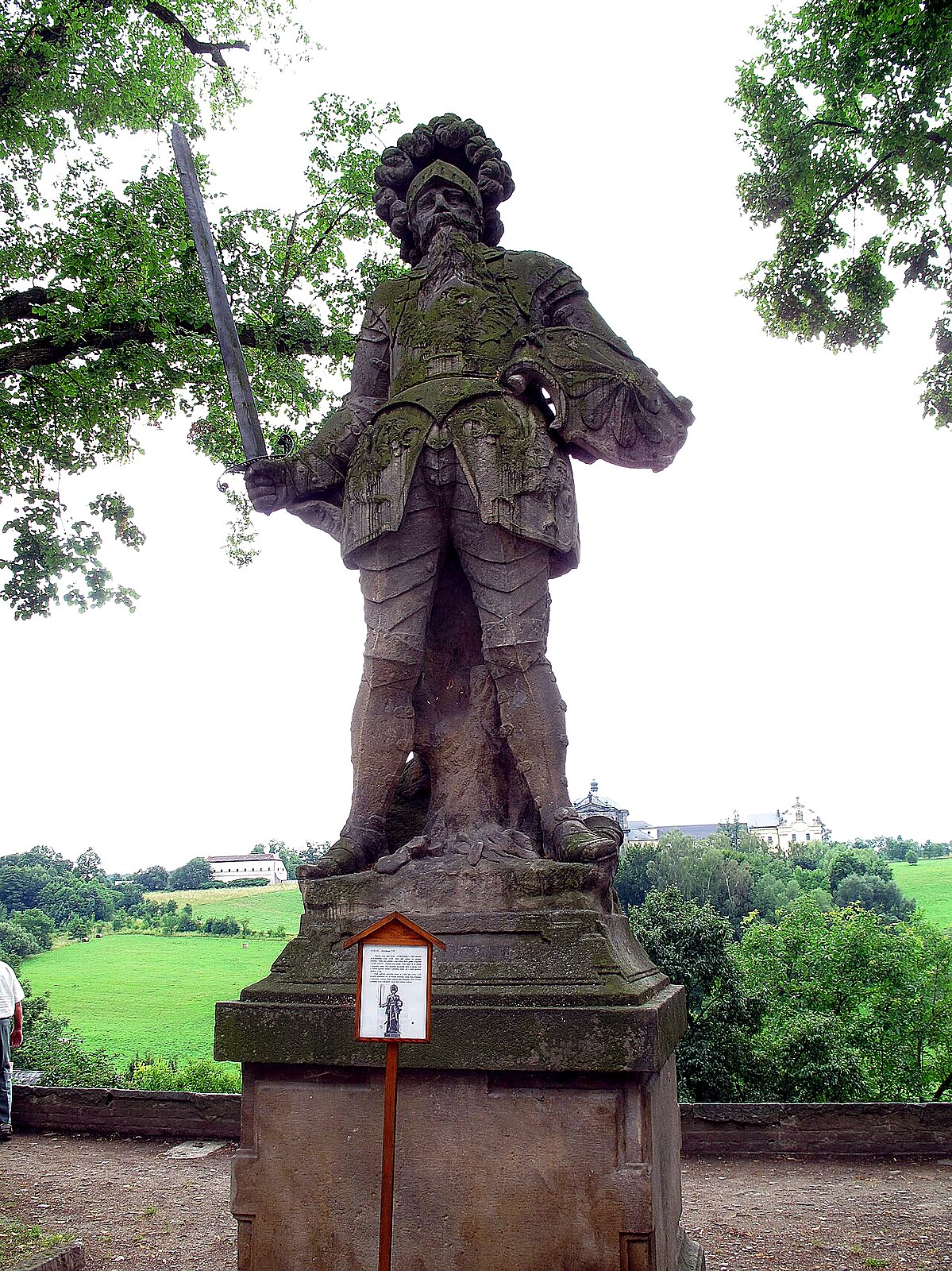 
<span>Socha Herkommana – Goliáše</span>
