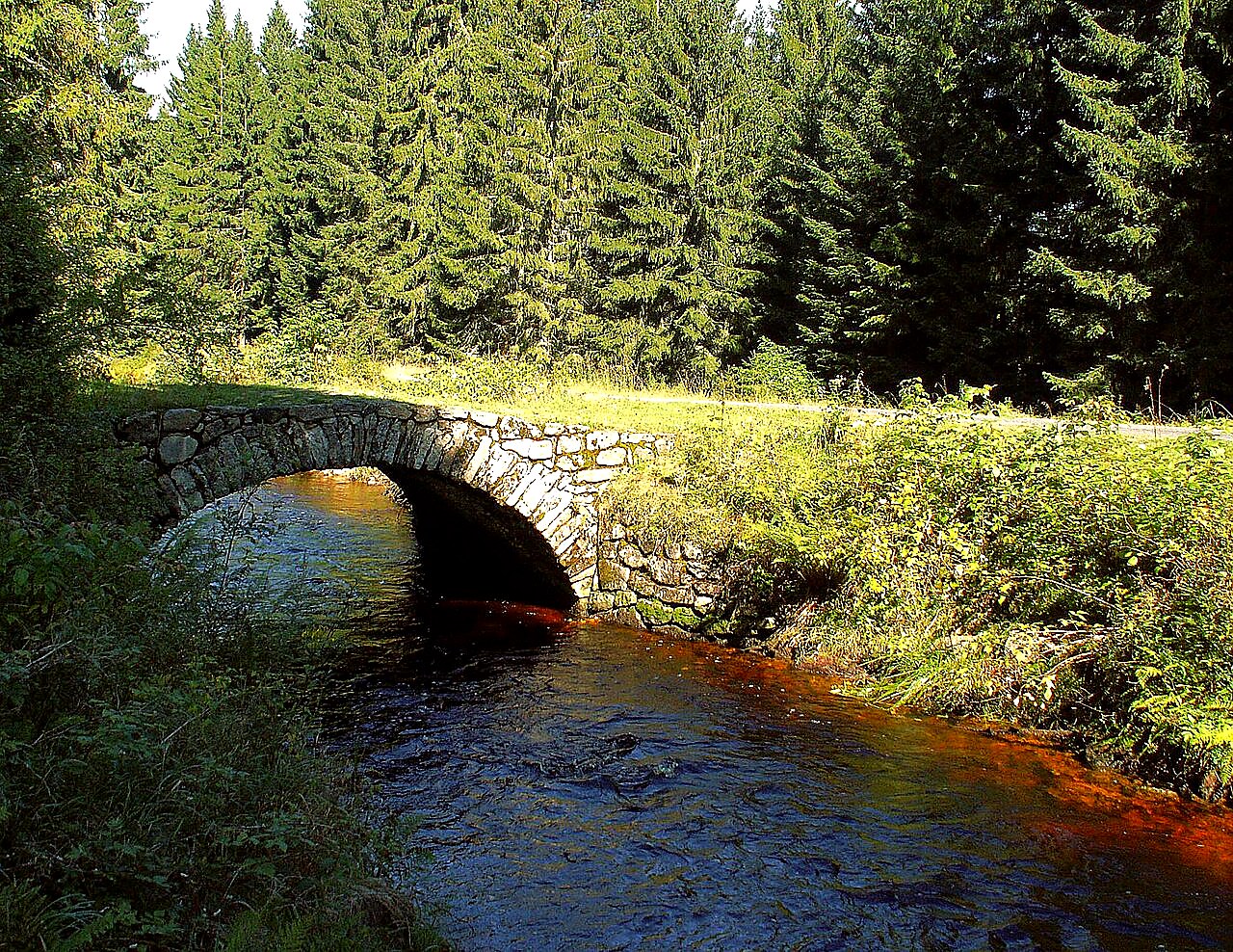 
<span>Soubor plavebních kanálů na Šumavě</span>
