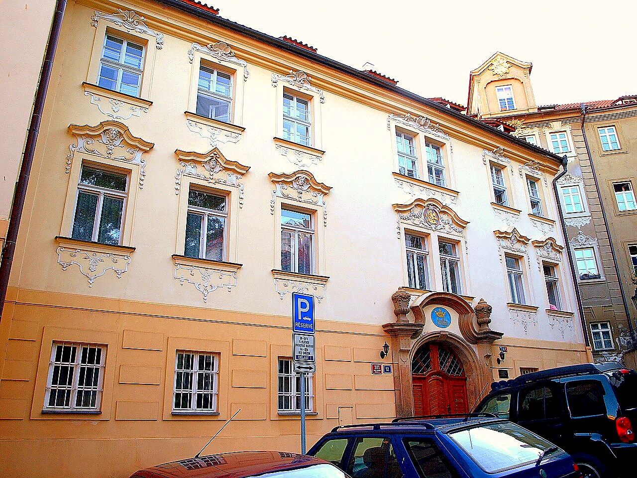 
<span>Šporkův palác na Malé Straně</span>
