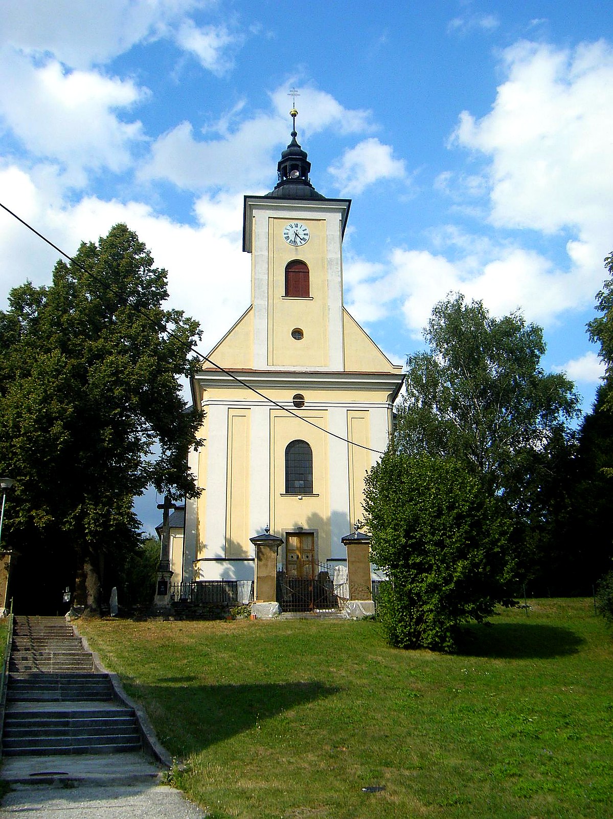 
<span>Kostel Všech svatých (Butovice)</span>
