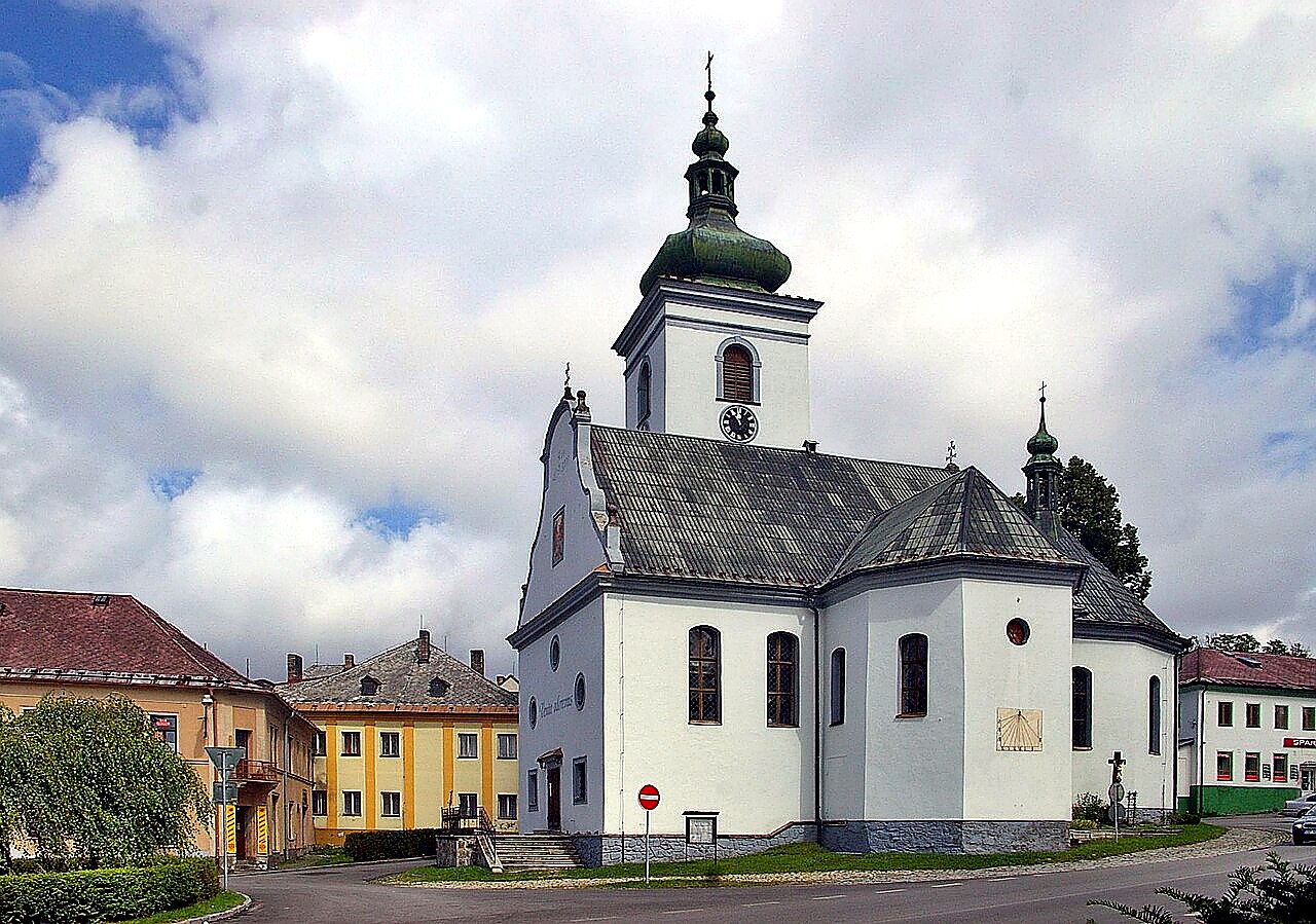 
<span>Kostel svaté Kateřiny Alexandrijské (Volary)</span>
