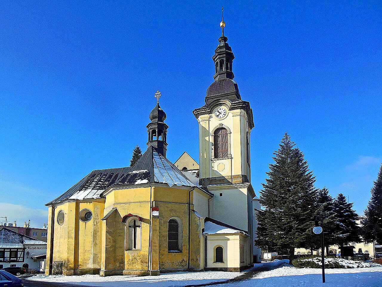 
<span>Kostel svatého Bartoloměje v Rumburku</span>
