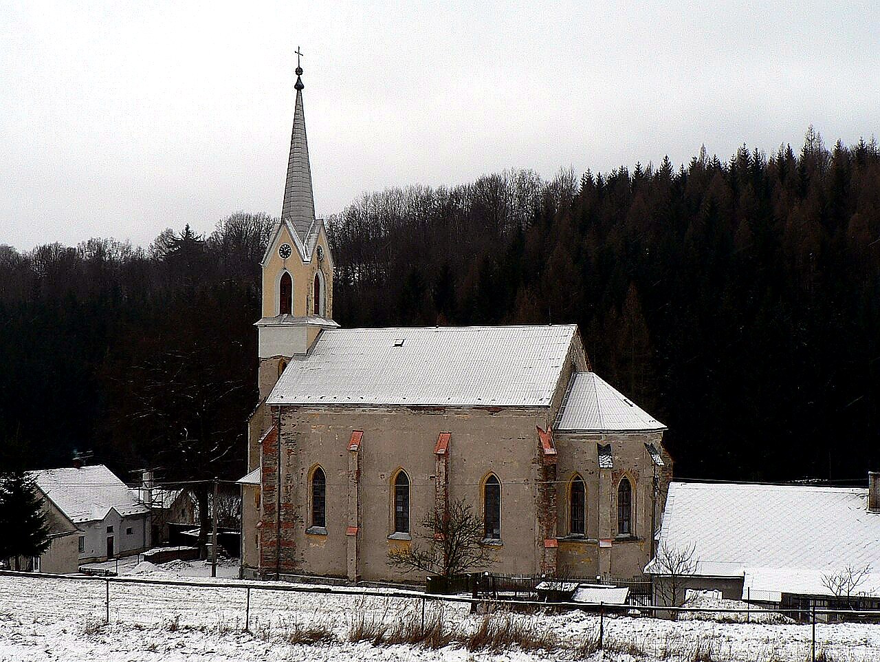 
<span>Kostel svatého Bedřicha (Bedřichov)</span>
