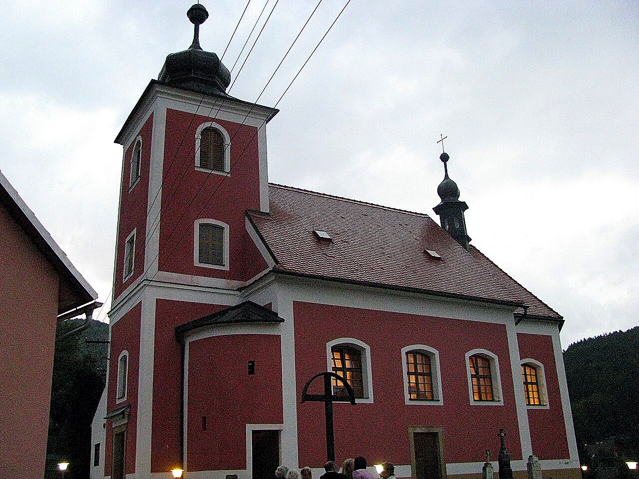 
<span>Kostel svatého Diviše</span>
