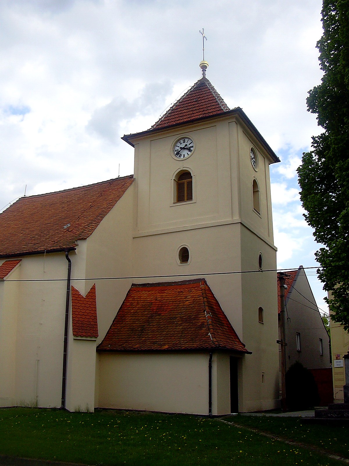 
<span>Kostel svatého Jana Křtitele (Hoštice)</span>
