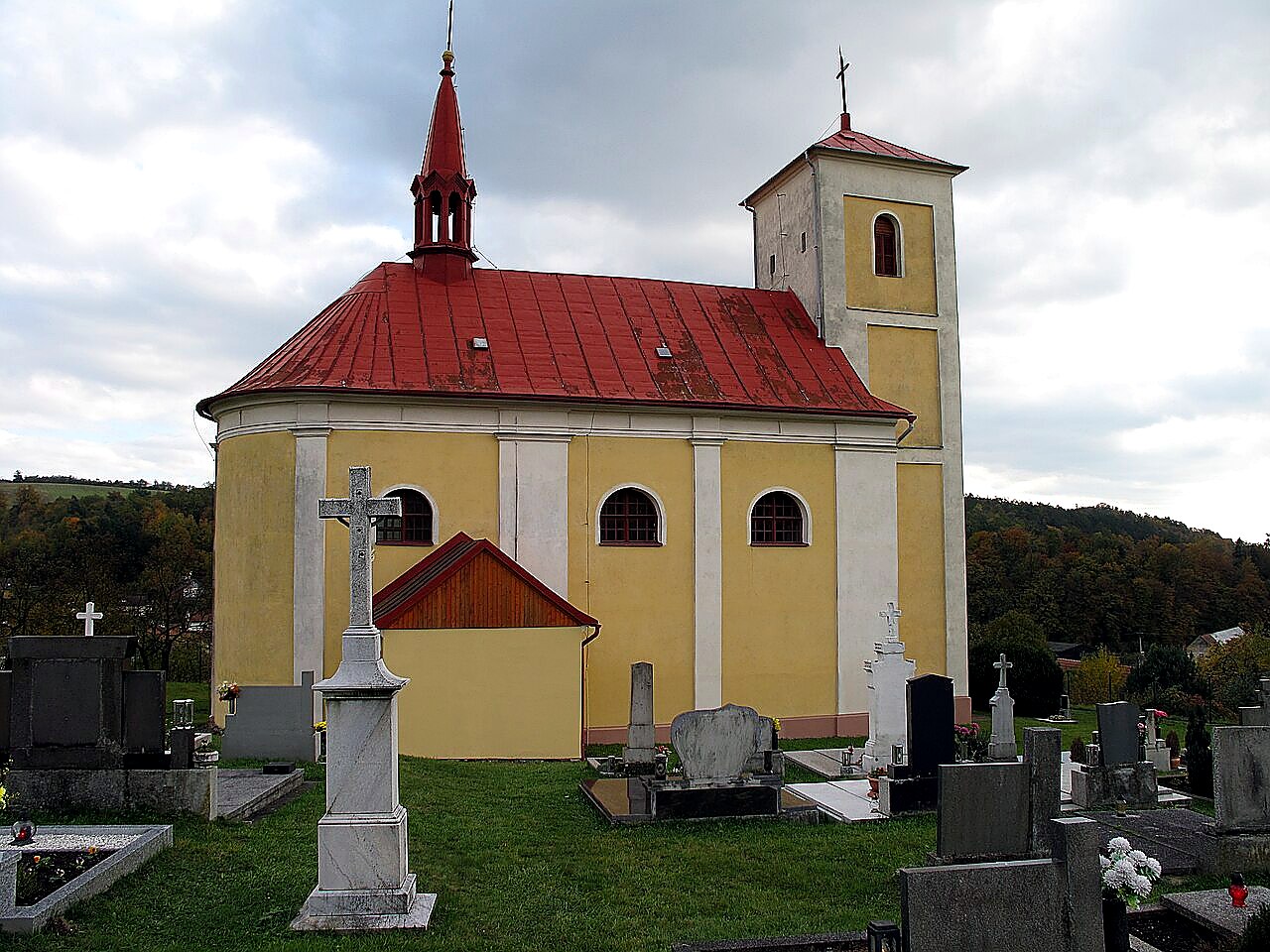 
<span>Kostel svatého Jana Křtitele a svaté Barbory</span>
