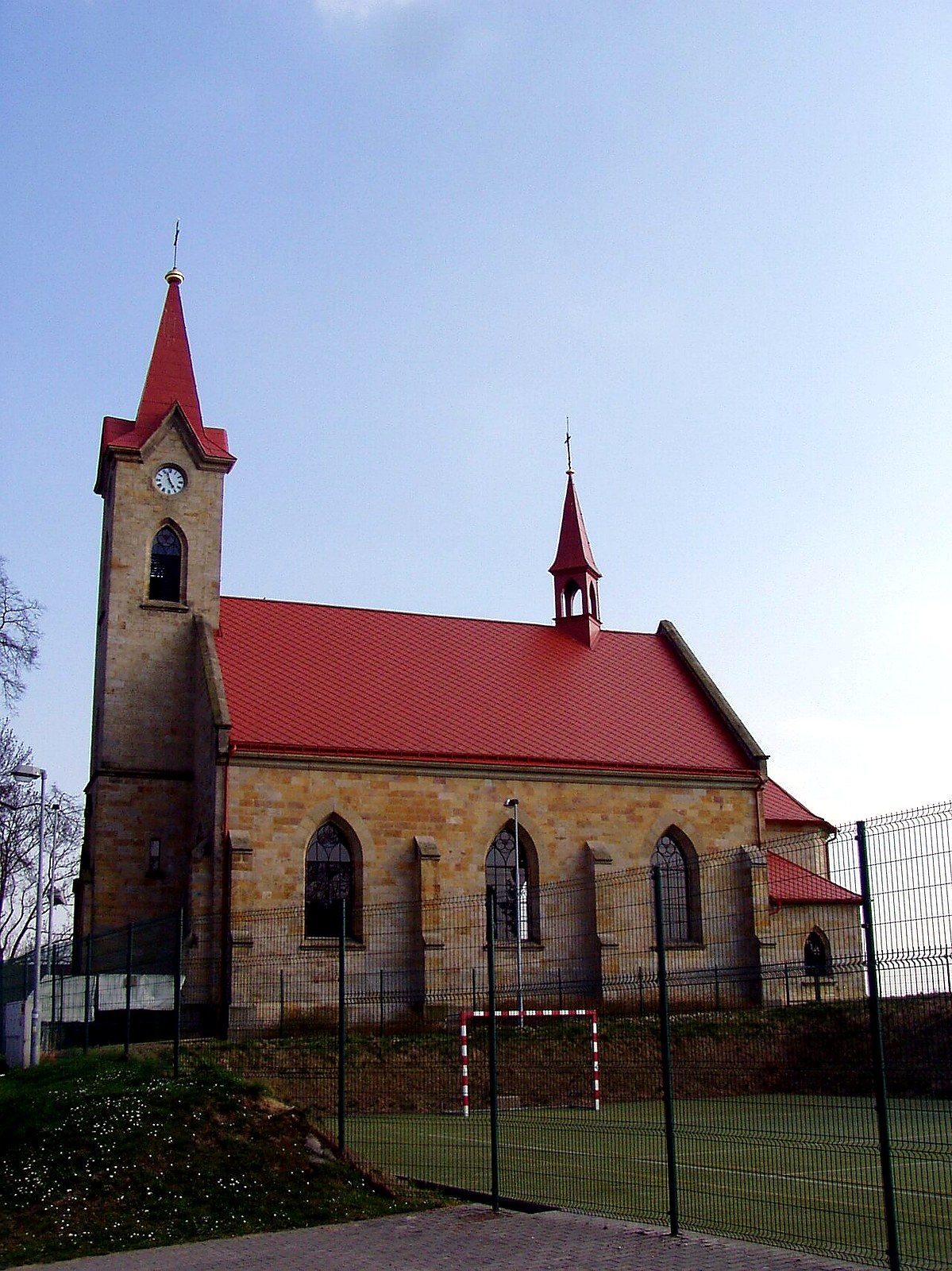 
<span>Kostel svatého Jana Nepomuckého (Huntířov)</span>
