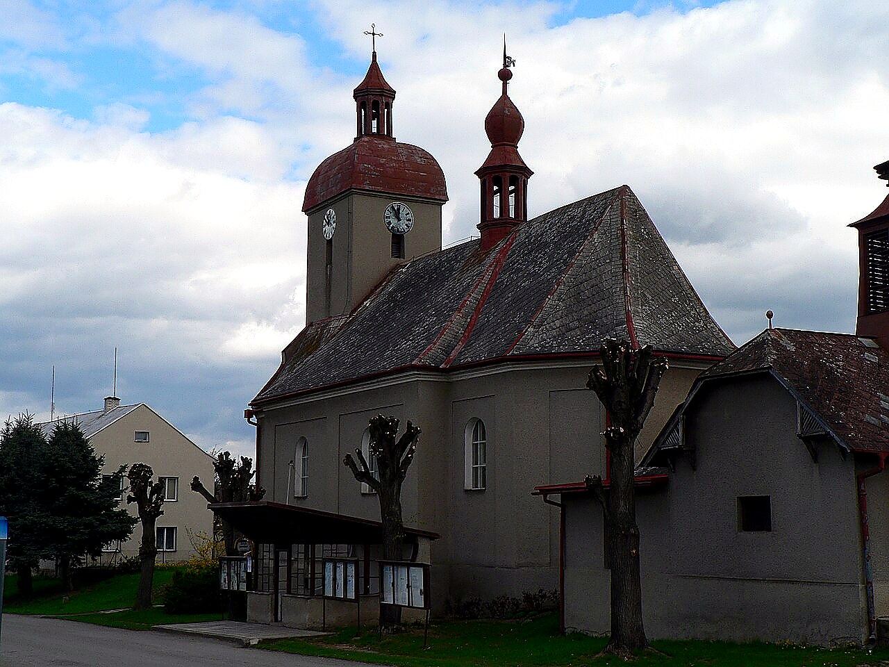 
<span>Kostel svatého Josefa (Palonín)</span>
