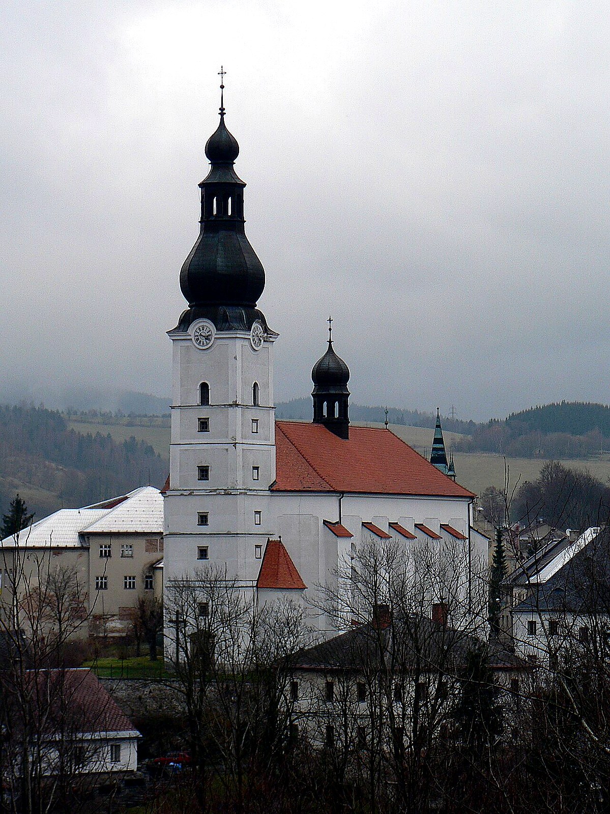 
<span>Kostel svatého Michaela archanděla (Branná)</span>
