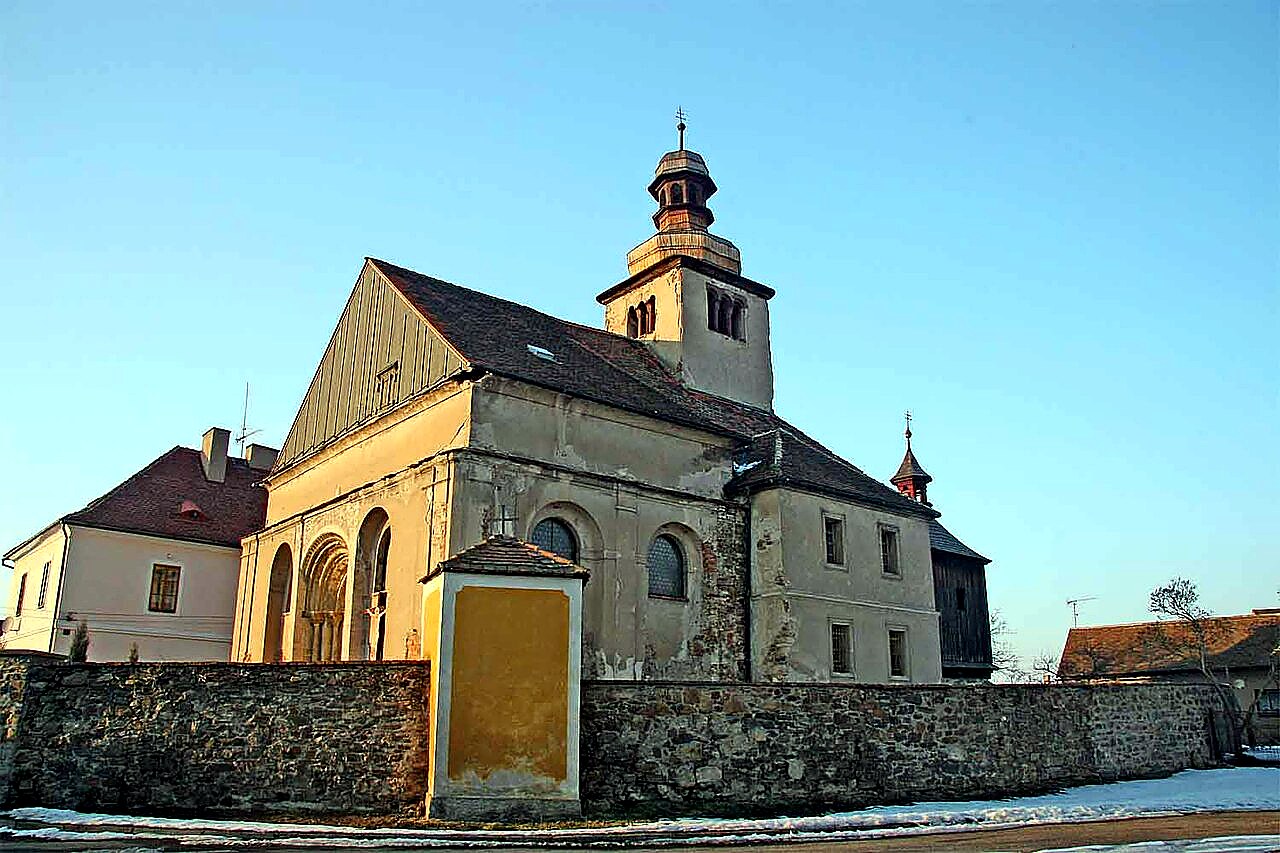 
<span>Kostel svatého Prokopa s farou</span>
