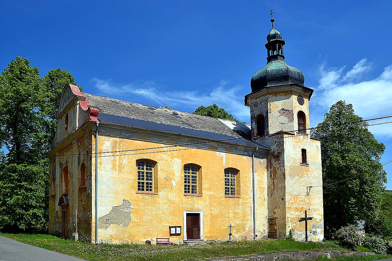 
<span>Kostel svatého Vavřince (Verušičky)</span>
