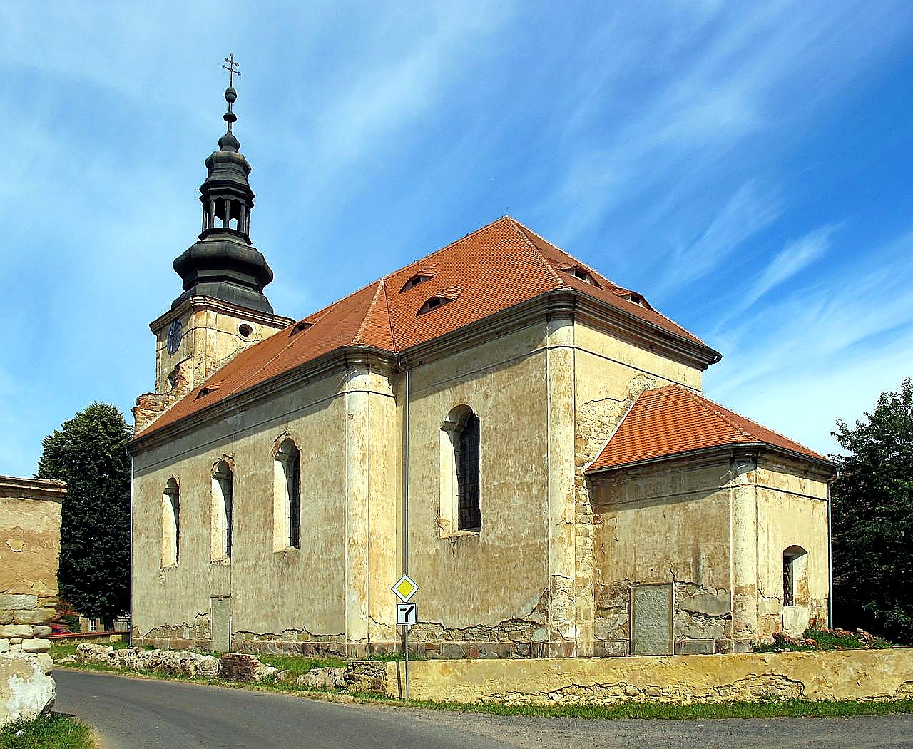 
<span>Kostel svatého Václava (Velká Černoc)</span>
