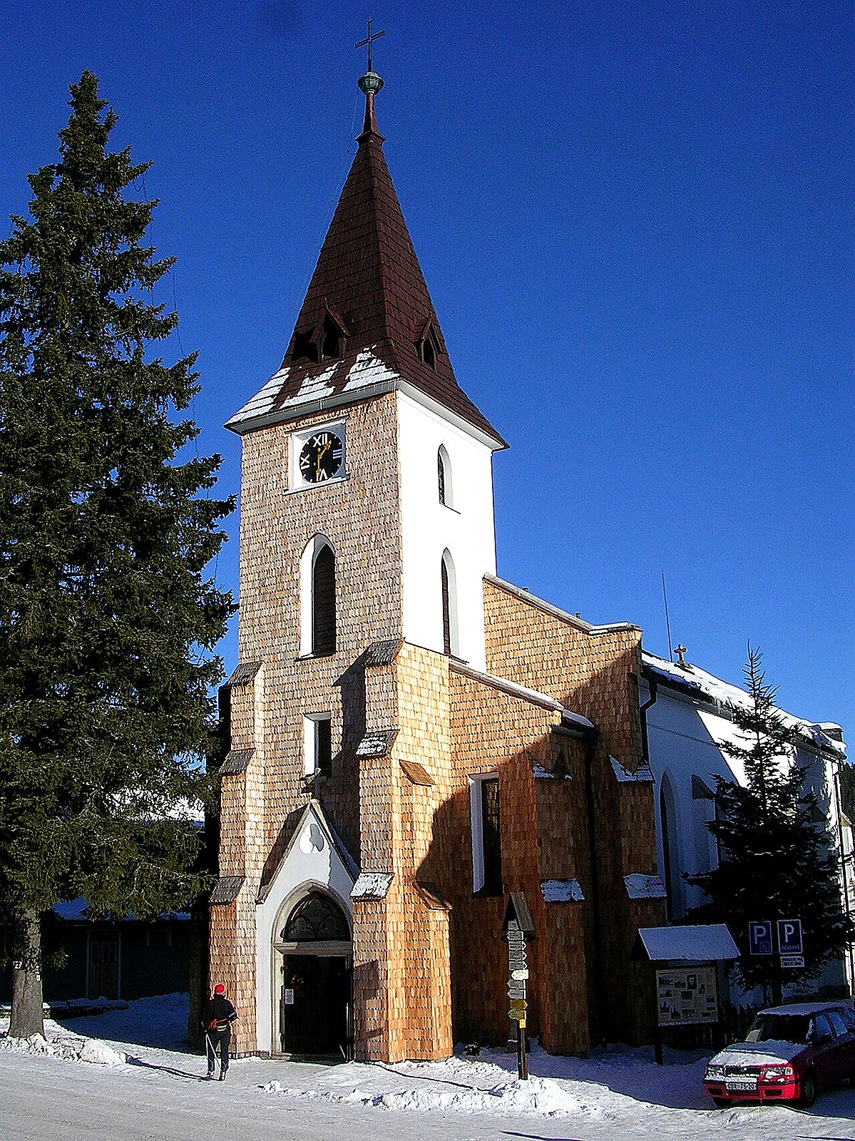 
<span>Kostel svatého Štěpána (Kvilda)</span>

