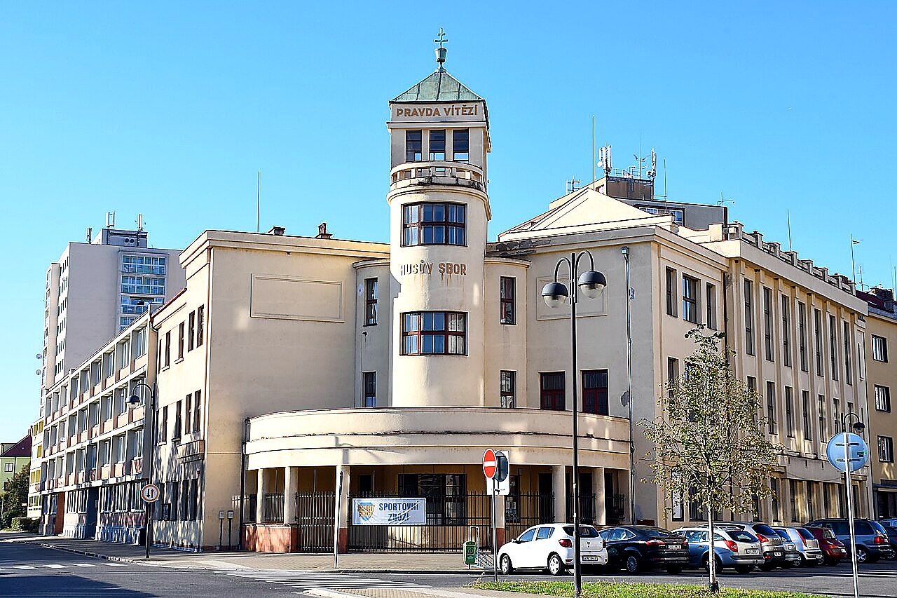 
<span>husitský kostel v Pardubicích</span>
