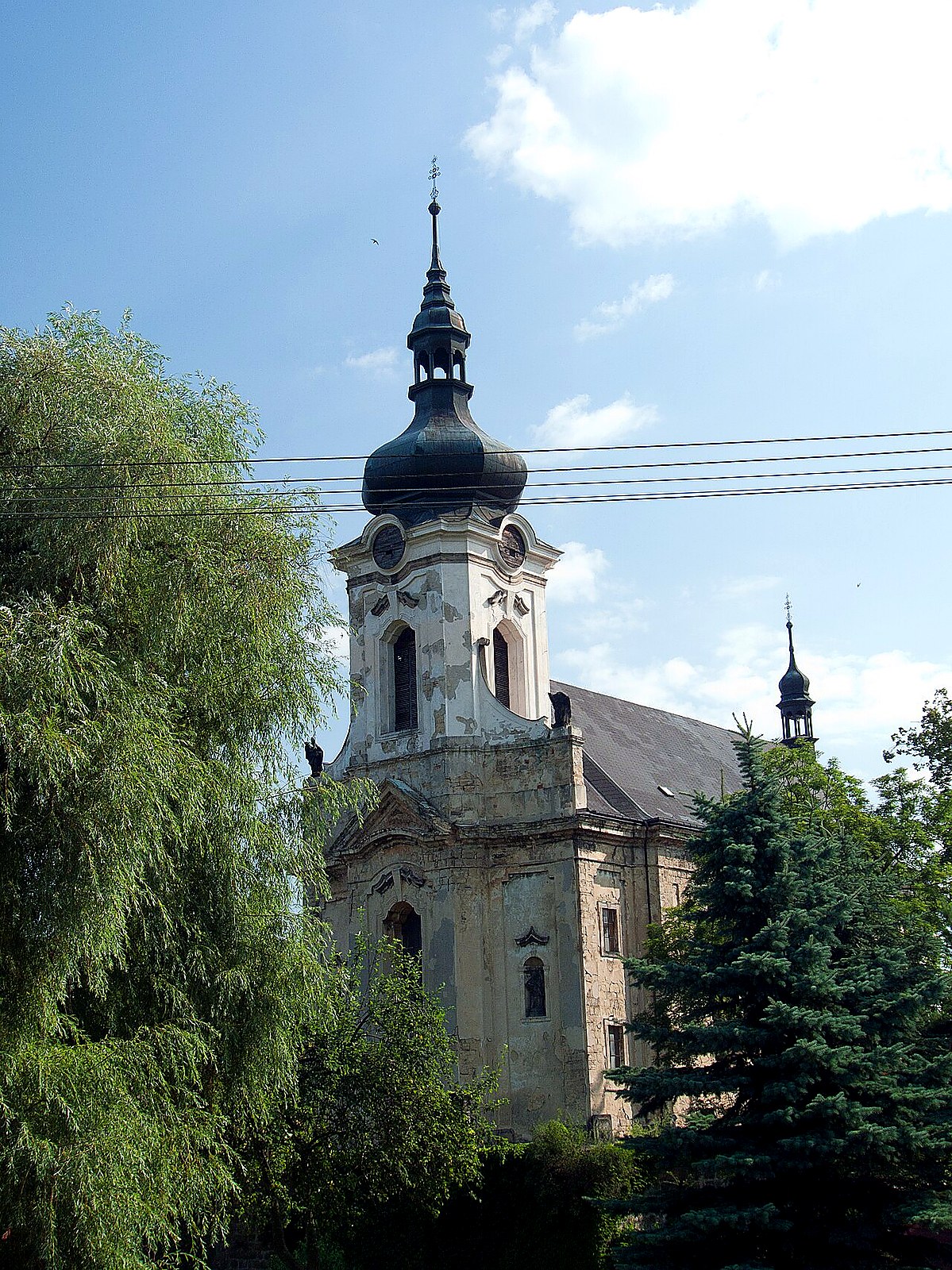 
<span>kostel Nanebevzetí Panny Marie v Arnolticích</span>
