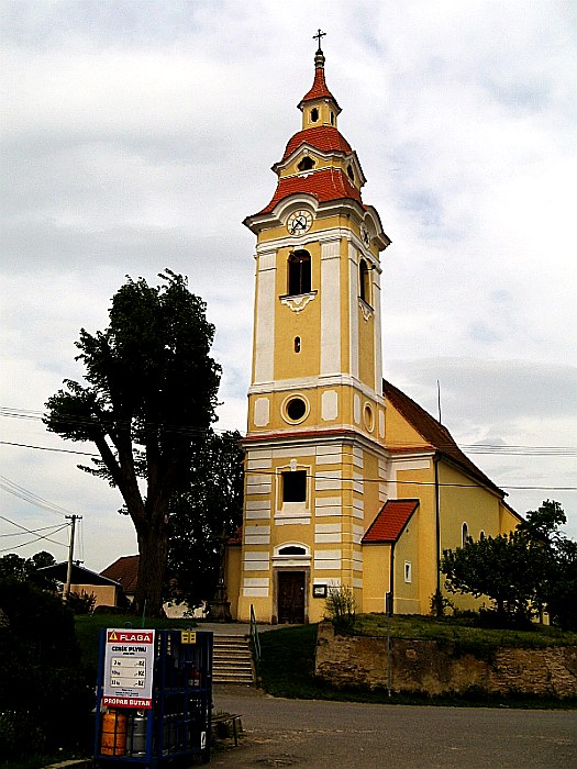 
<span>kostel Stětí svatého Jana Křtitele (Starý Petřín)</span>
