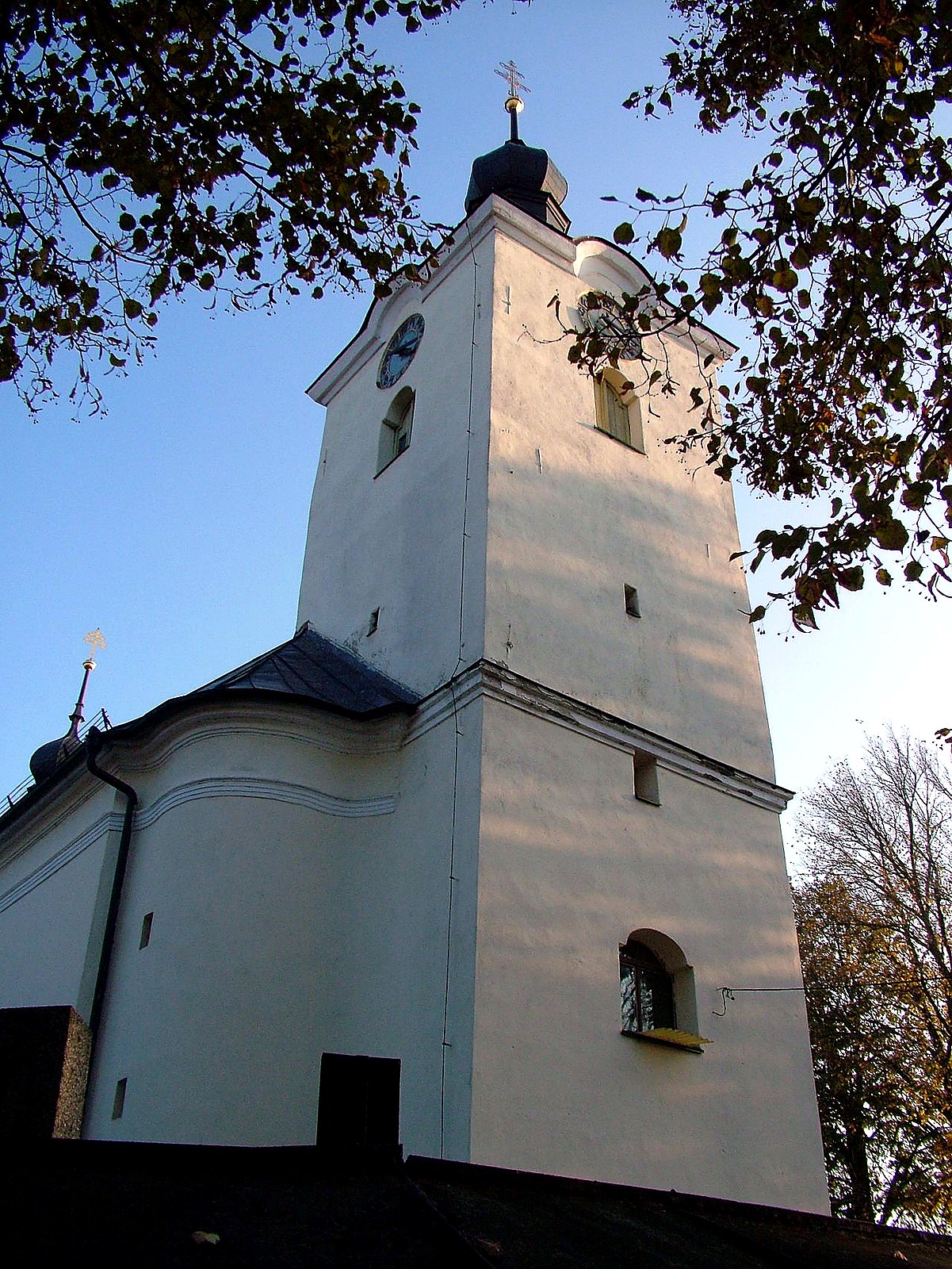 Dnešní pohled – kostel svaté Markéty (Zhoř)